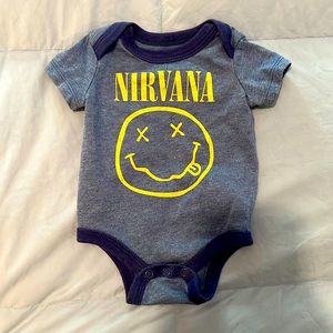 Nirvana baby onesie - newborn